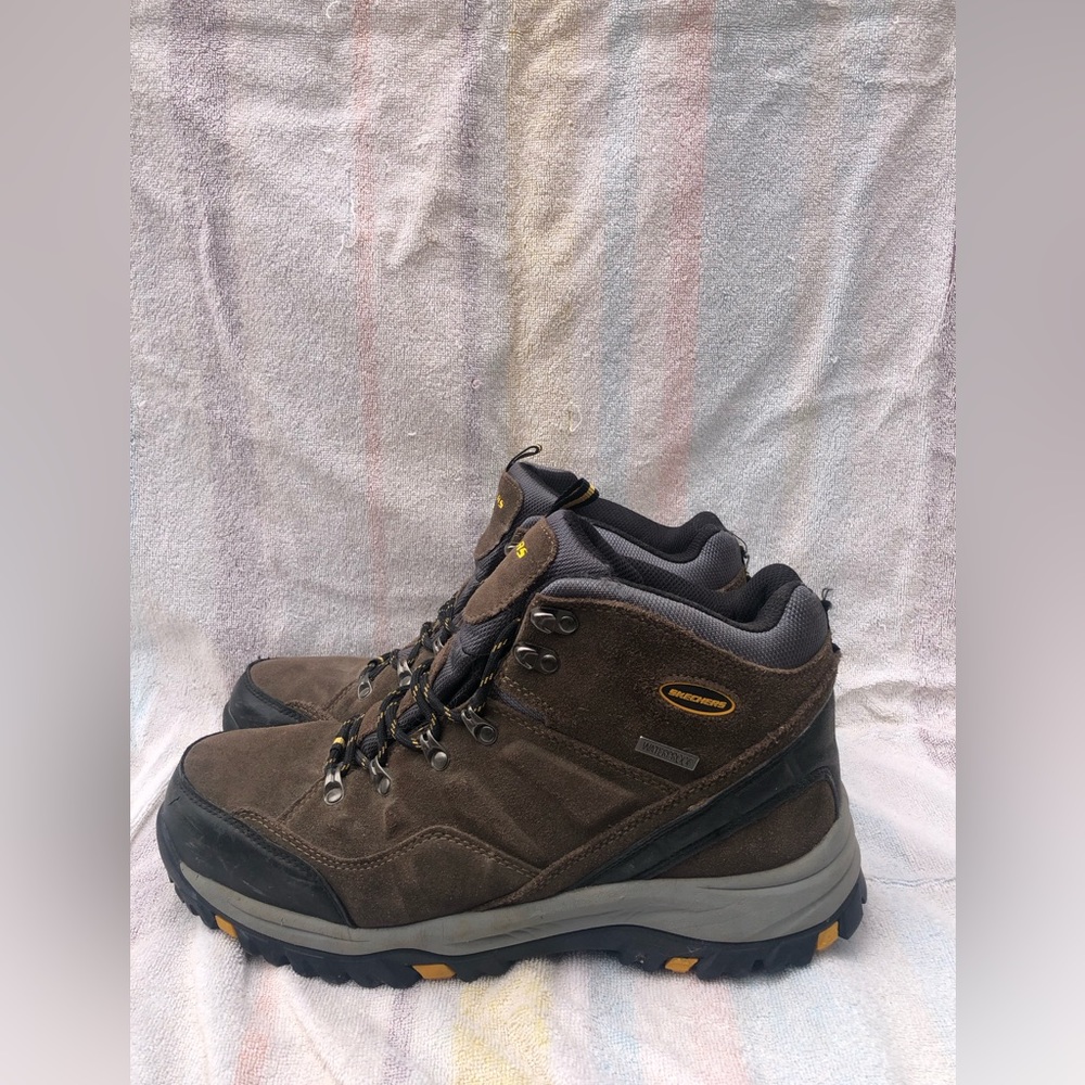 Sketchers Water Proof Work Boots Size 12